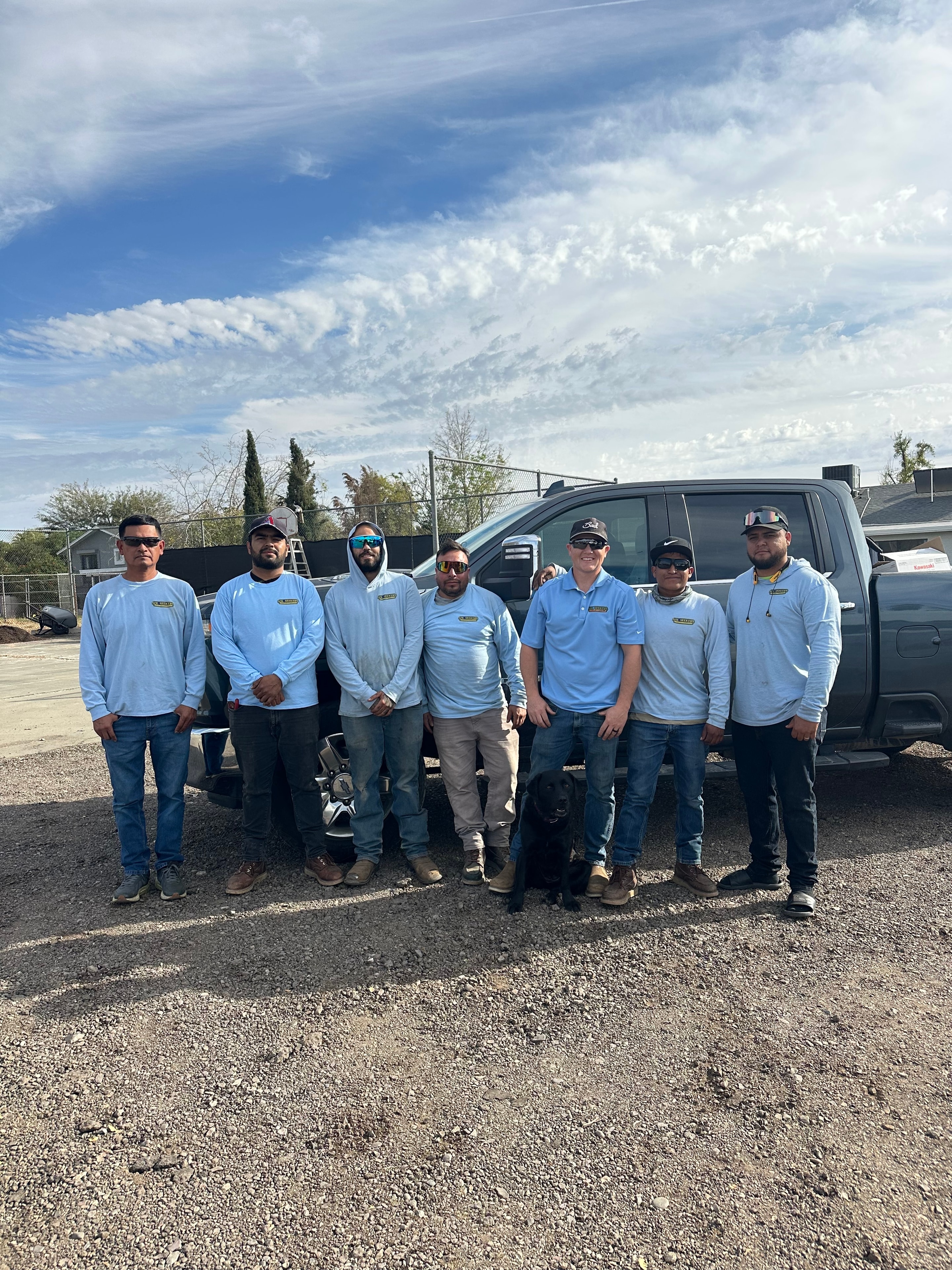 Sol Seekers landscaping crew